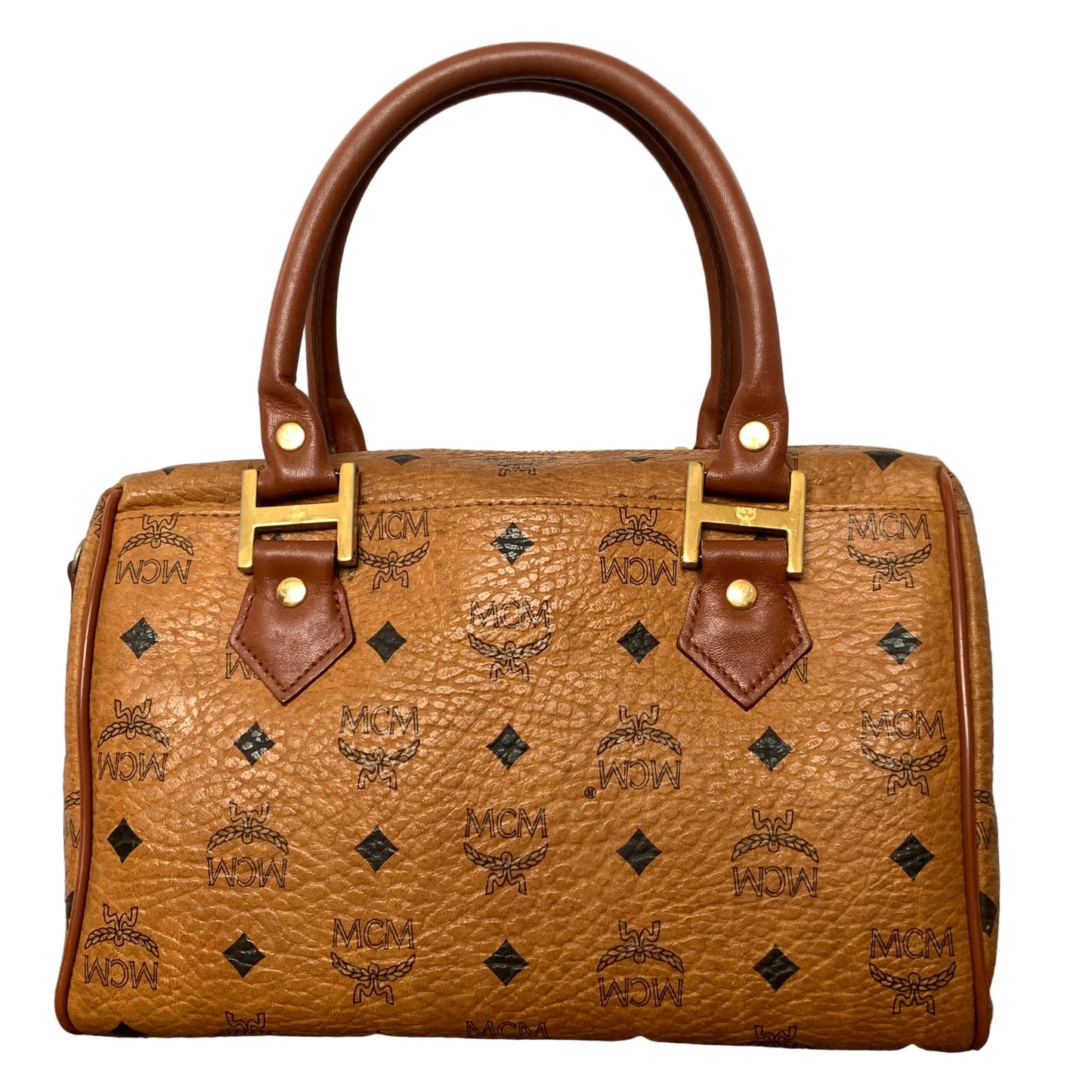 MCM 2 way boston crossbody bag Authentic with COA 11x7.5x6.5