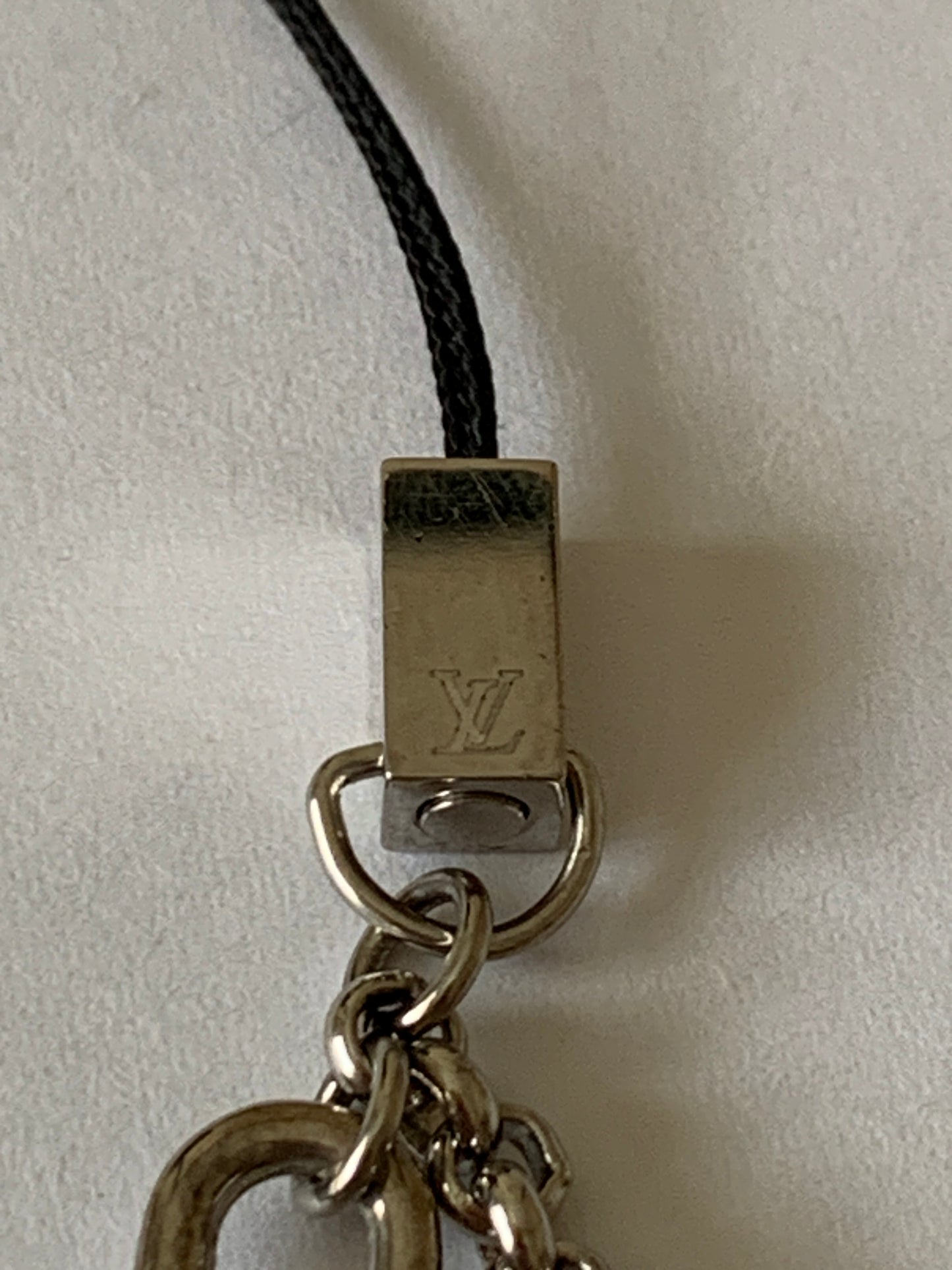 Louis Vuitton bag keychain phone charm Authentic with COA