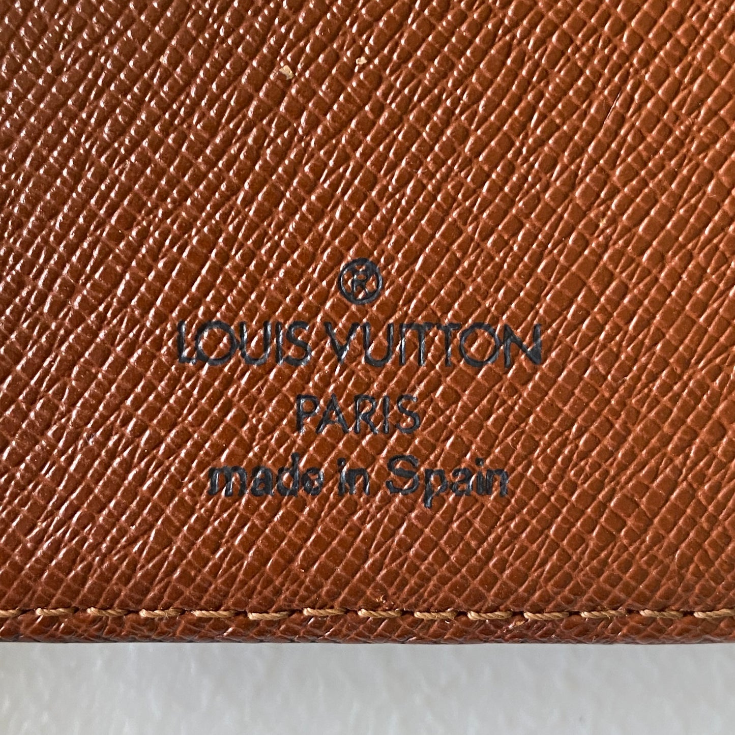 Louis Vuitton monogram agenda PM CA0999 Authentic with COA