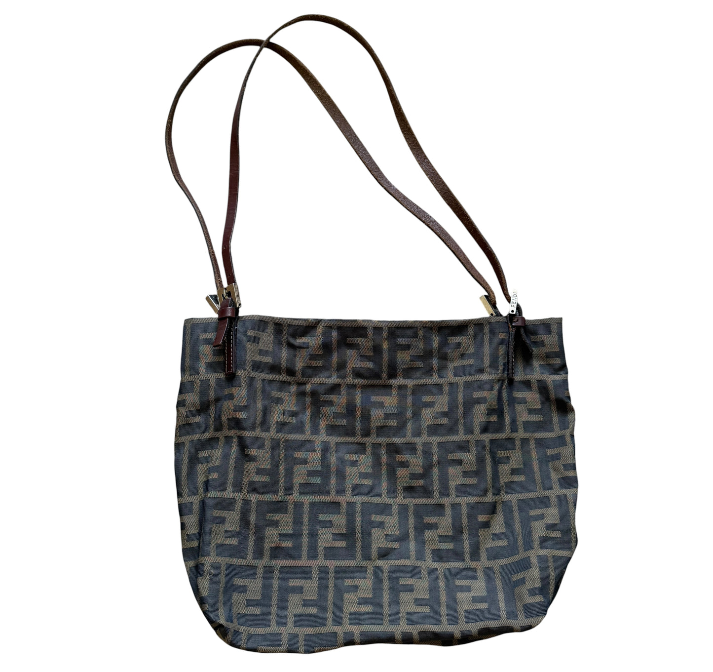 Fendi zucca monogram tote bag authentic with COA