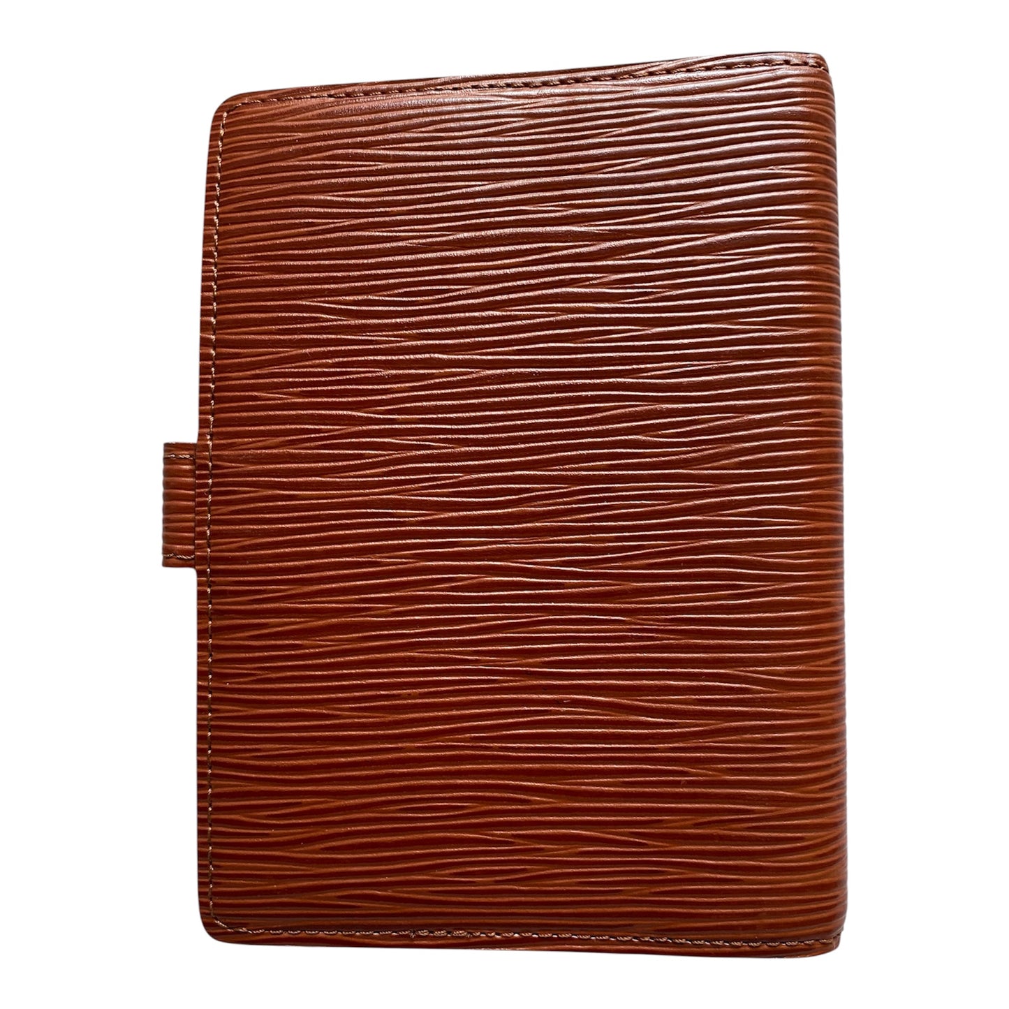 Louis Vuitton brown Epi leather agenda PM CA0967 authentic with COA