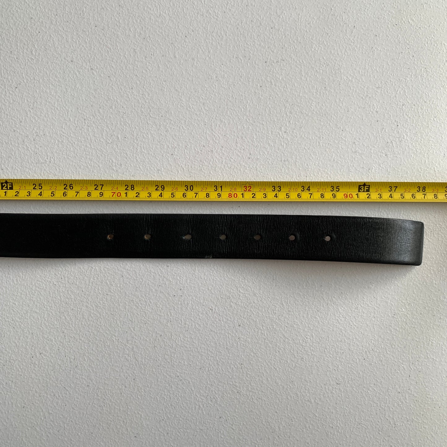 Versace unisex Medusa logo black leather belt authentic with coa size 85 cm 34 inch