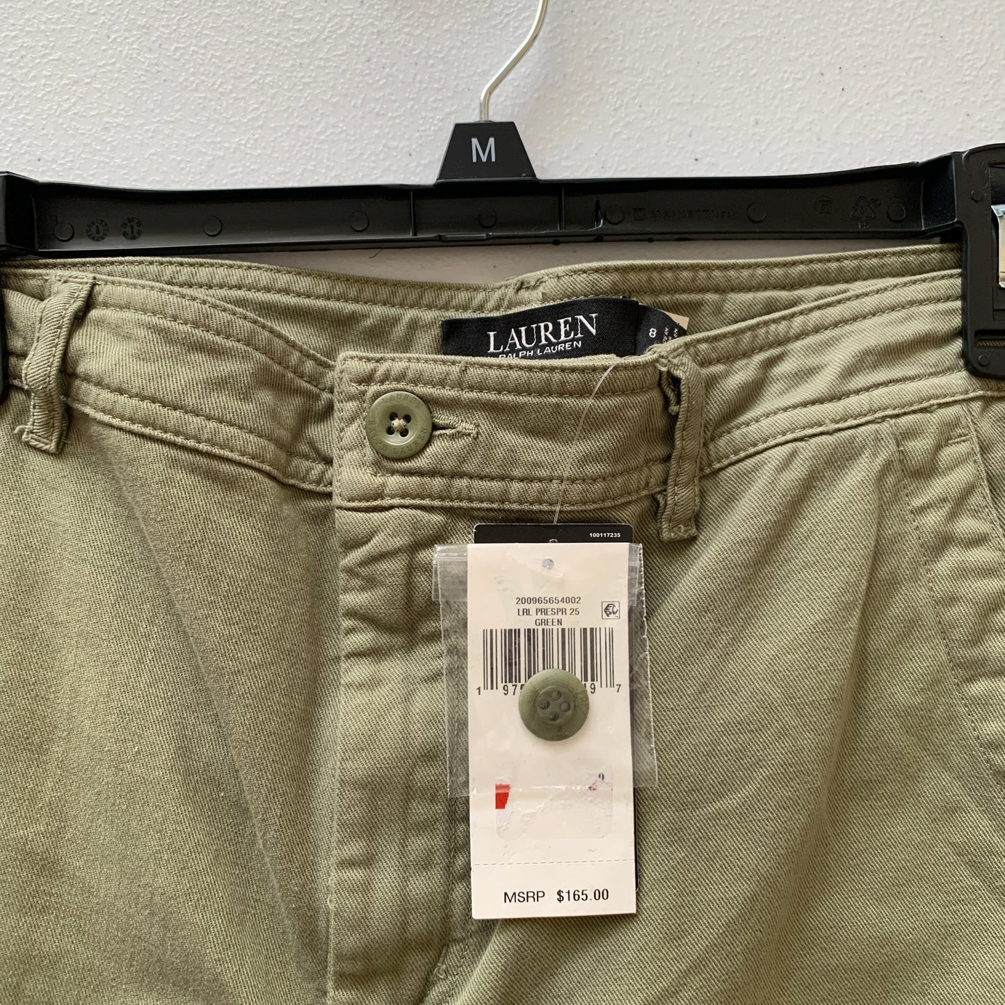 Lauren Ralph Lauren Women’s NWT green wide leg jeans size 8