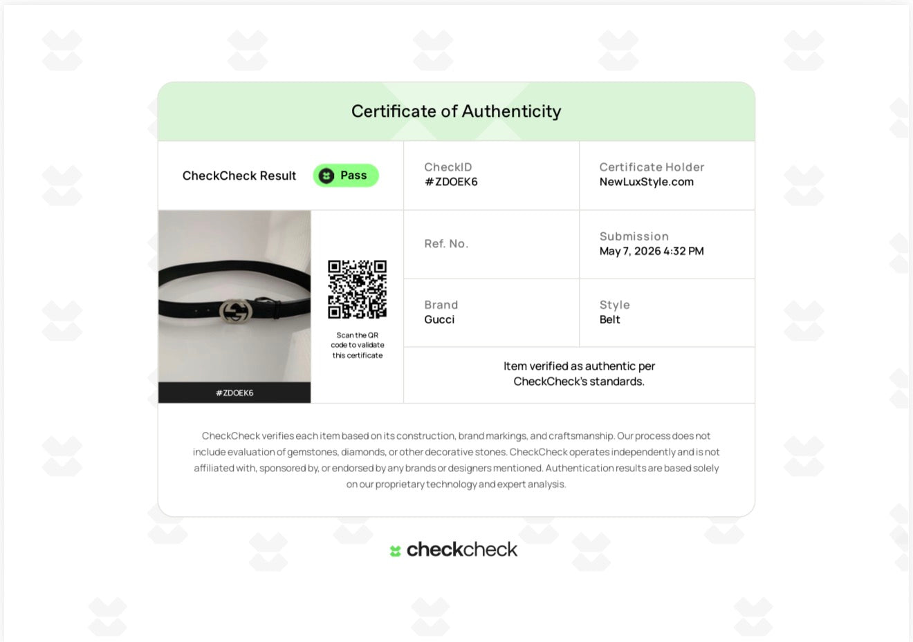 Gucci black leather belt 100 cm 40 inch unisex authentic with COA