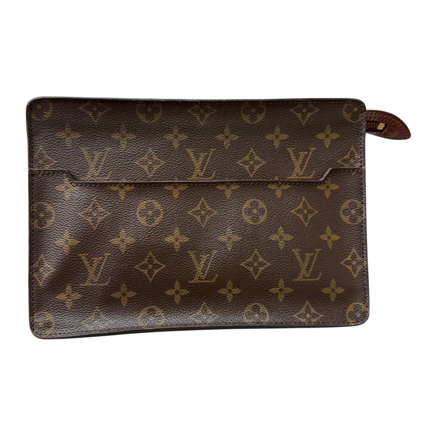 Louis Vuitton monogram clutch bag Authentic with COA 10x6.8x2.3