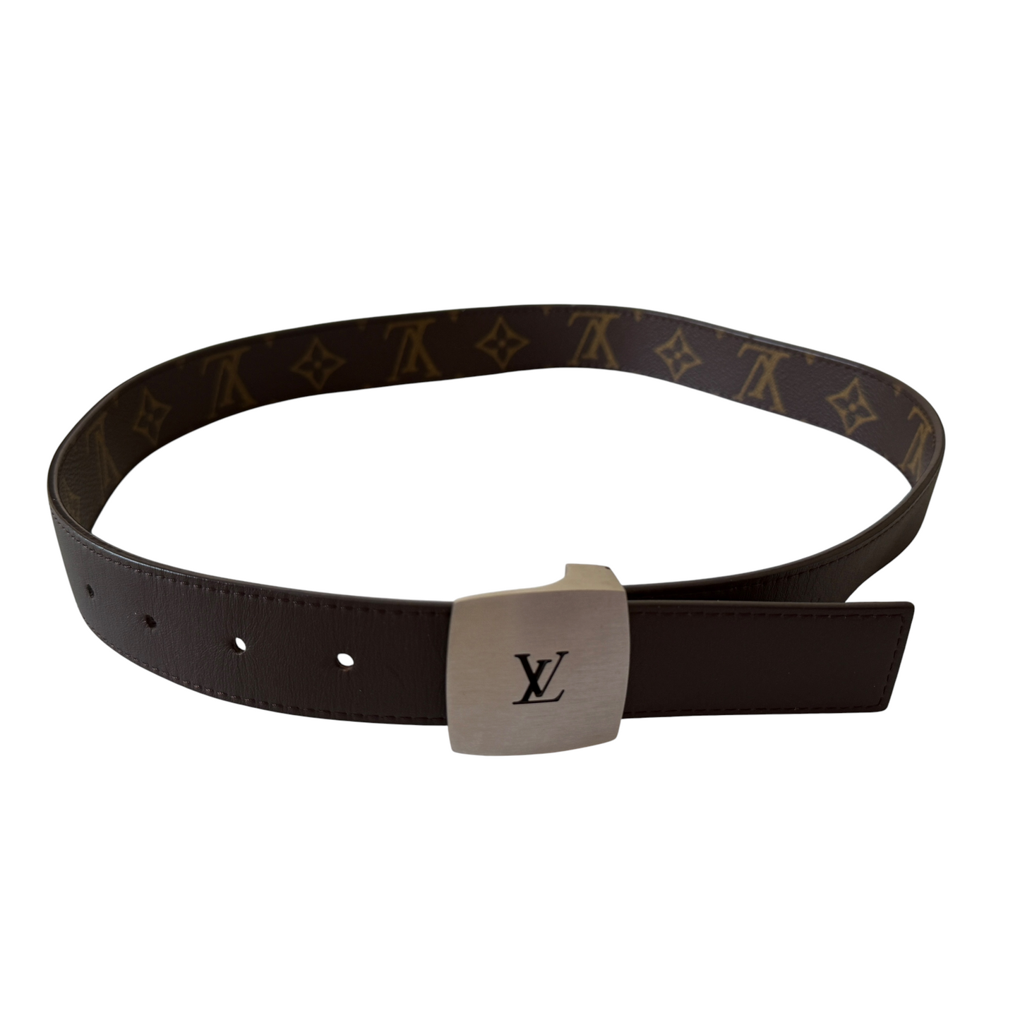 Louis Vuitton reversible Belt 75cm 30 inch authentic with COA and box