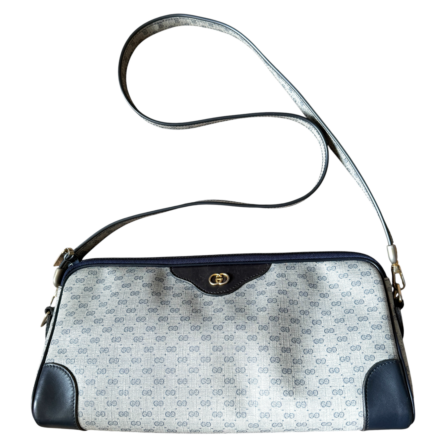 Gucci vintage micro GG shoulder bag Authentic with COA