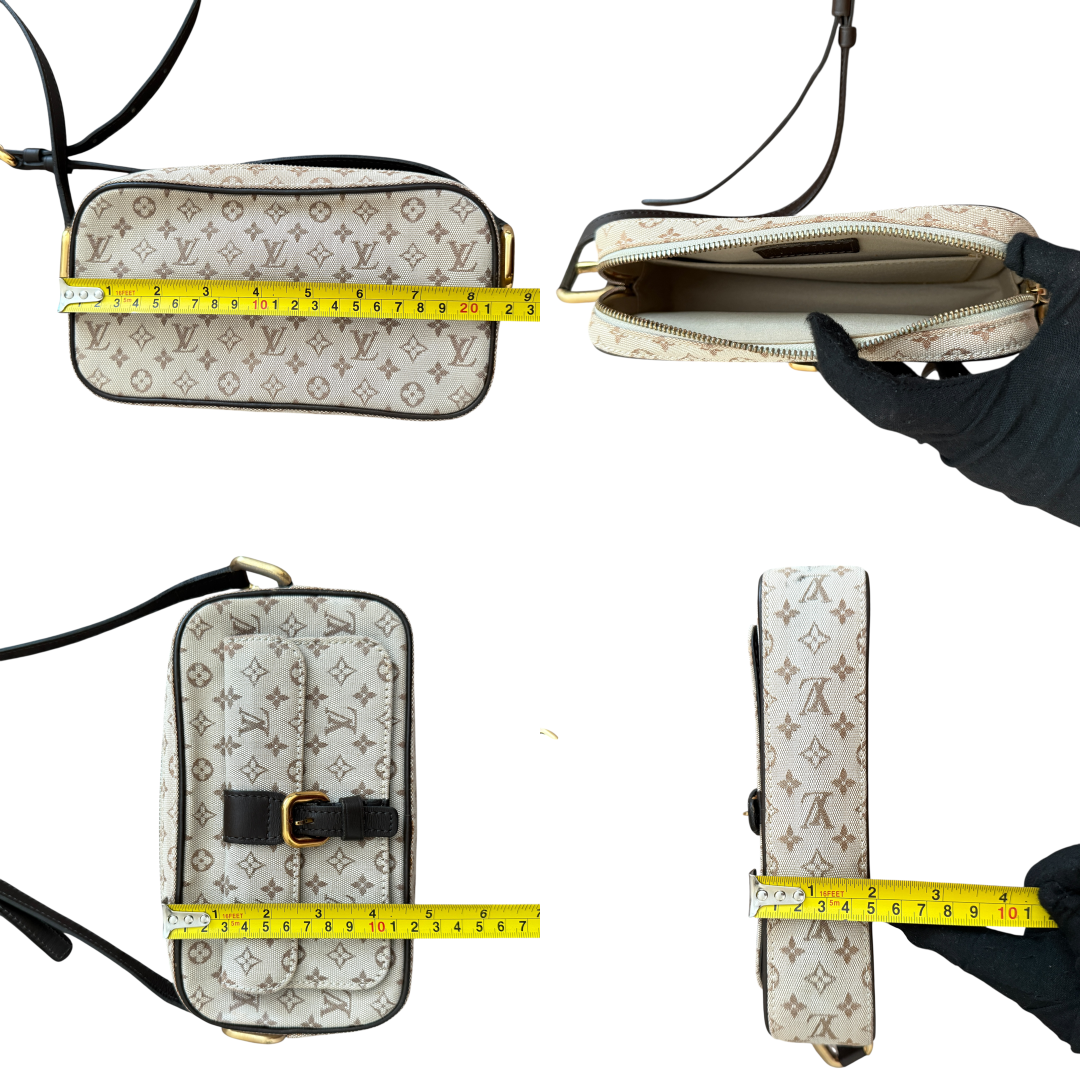Louis Vuitton monogram mini Lin Juliette crossbody bag authentic with COA