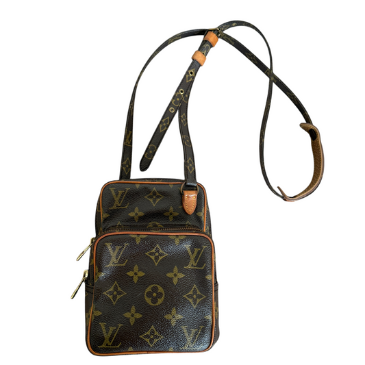Authentic Louis Vuitton Unisex Monogram Amazon Crossbody Bag Mini with COA