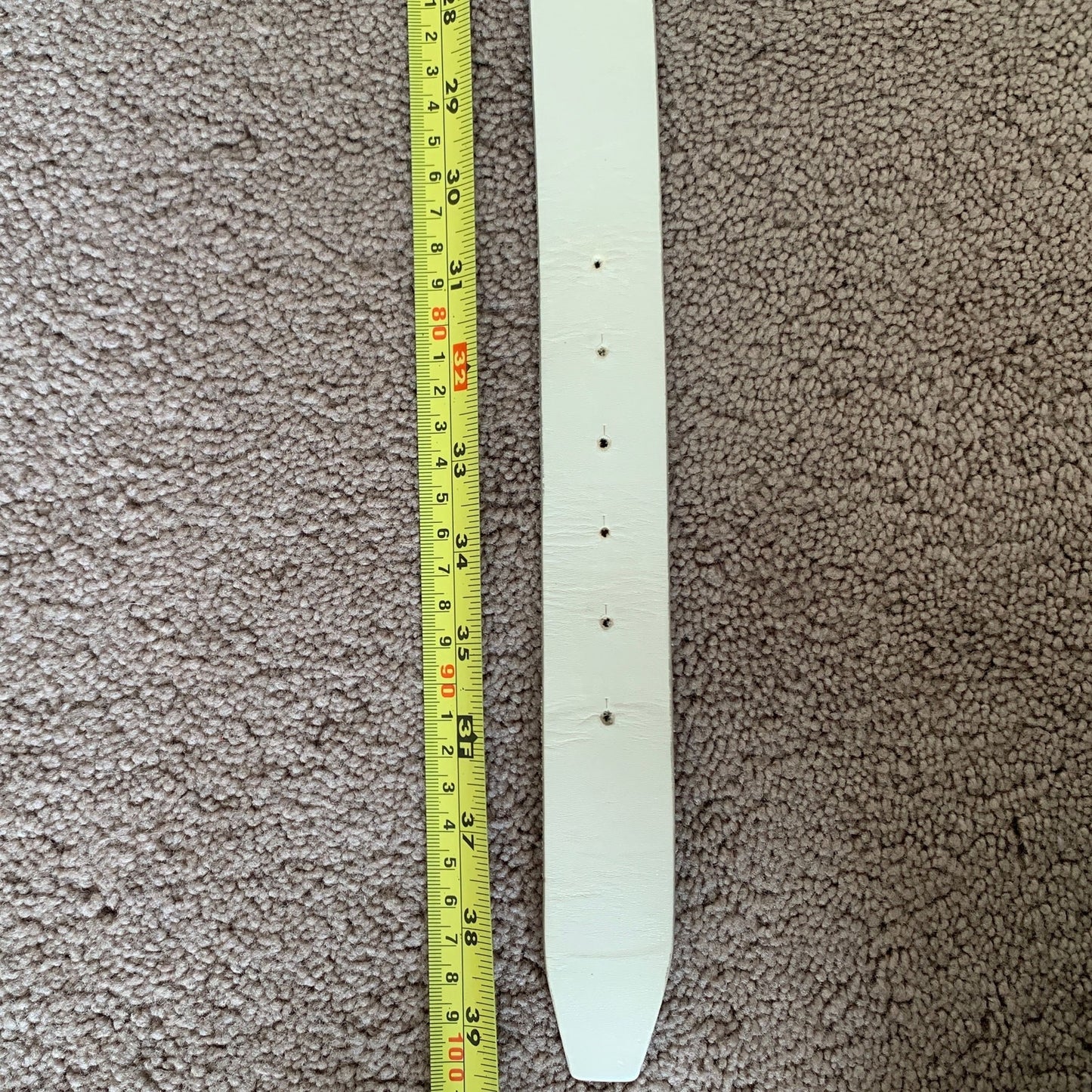 DG1021 Dolce & Gabbana unisex women's men's ivory leather belt