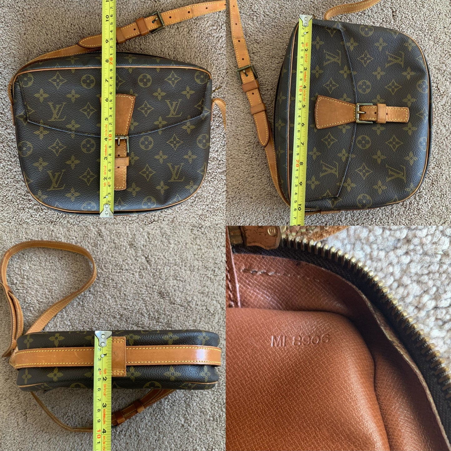 Authentic Louis Vuitton Jeune Fille Women's Monogram Crossbody Bag