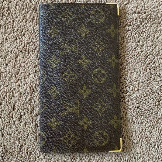 LV1054 Louis Vuitton men's monogram card holder wallet