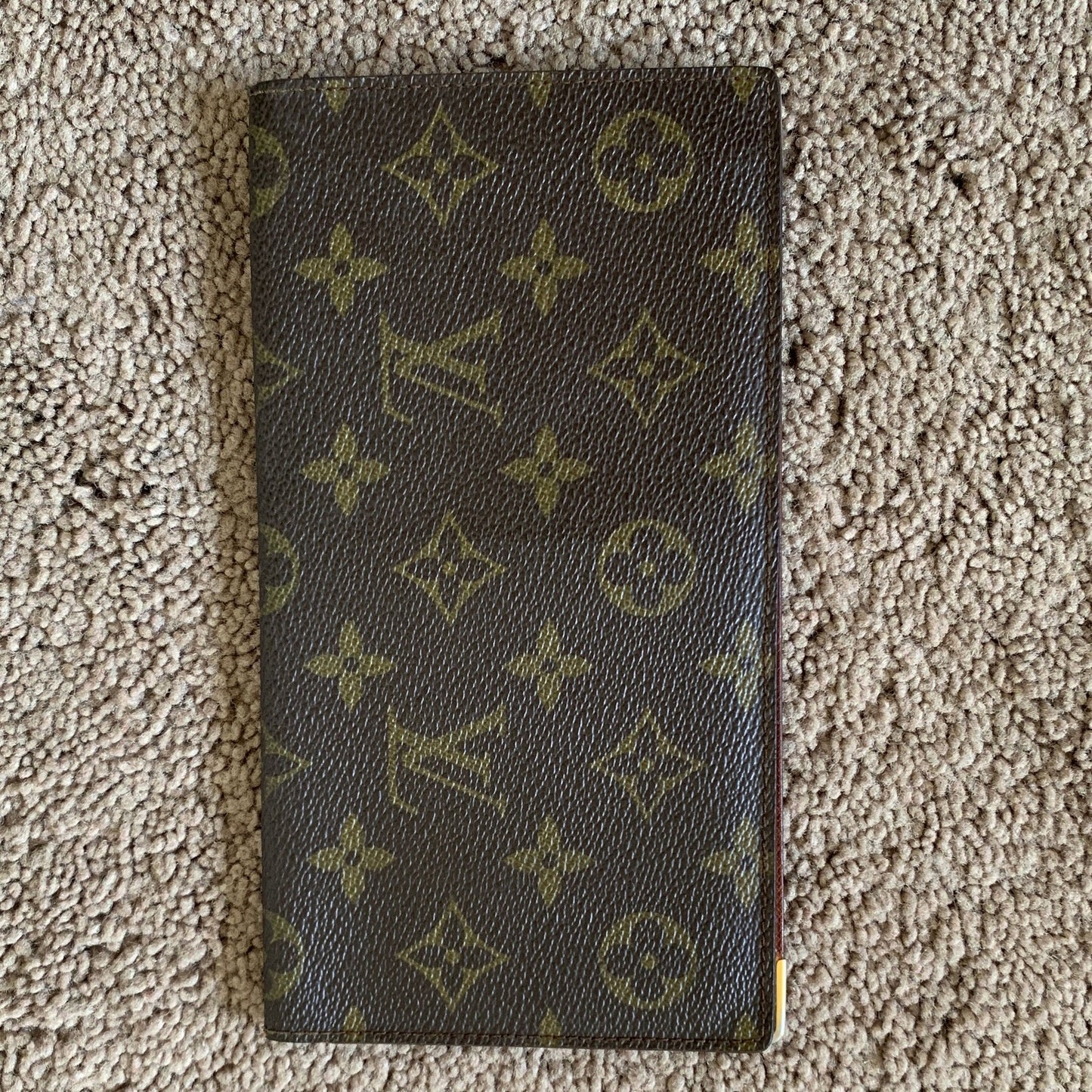 LV1054 Louis Vuitton men's monogram card holder wallet
