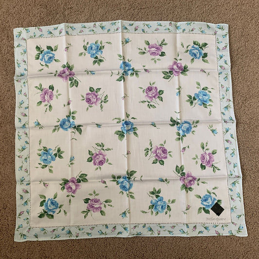 Y1002 YSL new unused cotton handkerchief scarf foulard